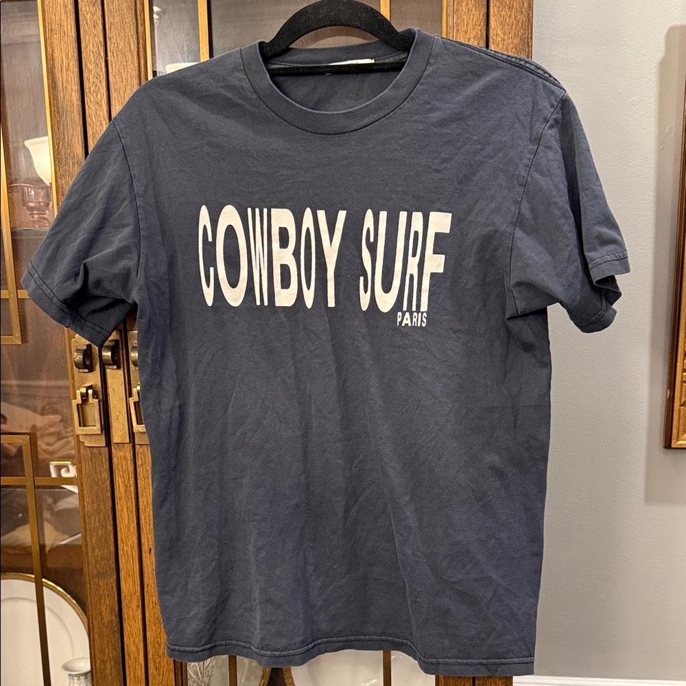 Cowboy Surf Navy Short Sleeve tee